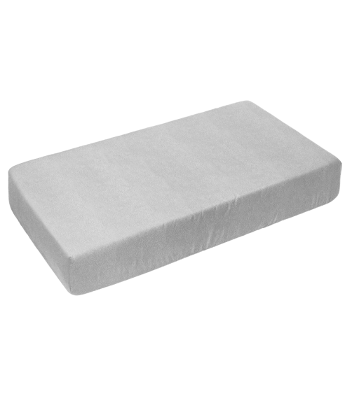Prześcieradło frotte z gumą „Light Grey Terry sheet“. Prześcieradło z gumką 160x200