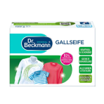 Mydło do usuwania plam z żółcią „Gall soap Dr. Beckmann”. Środki czystości. Mydło galasowe dr. beckmann skutecznie usuwa z ubrań i tkanin uporczywe plamy, w tym z tłuszczu, atramentu i wina.