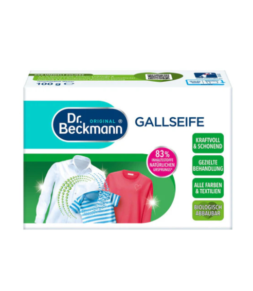 Mydło do usuwania plam z żółcią „Gall soap Dr. Beckmann”. Środki czystości