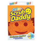 Gąbka „Scrub Daddy Colors Orange“. Gąbki. Pomarańczowa gąbka „scrub daddy“ z uśmiechniętą twarzą, charakteryzująca się unikalnym materiałem „flextexture“, który staje się miękki w ciepłej wodzie, a twardszy w zimnej wodzie. Gąbka „Scrub Daddy Colors Orange“. Gąbki. Pomarańczowa gąbka „scrub daddy“ z uśmiechniętą twarzą, charakteryzująca się unikalnym materiałem „flextexture“, który staje się miękki w ciepłej wodzie, a twardszy w zimnej wodzie.