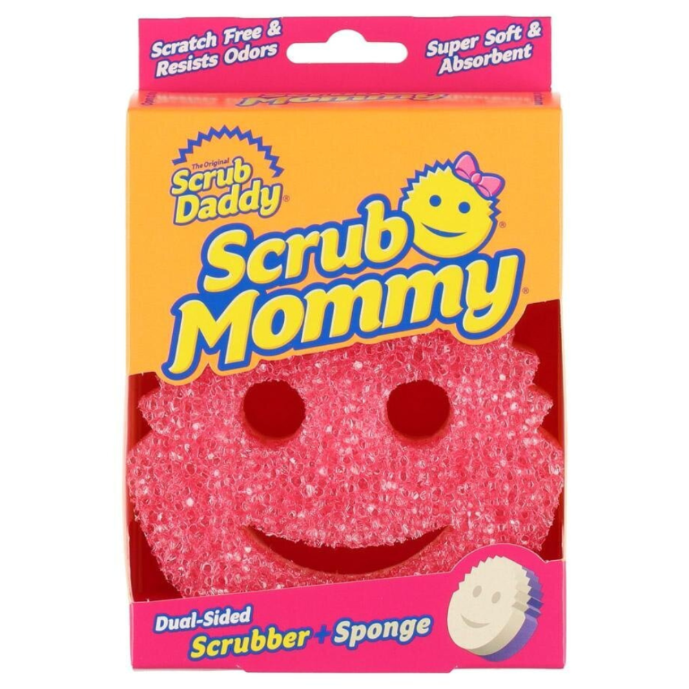 Gąbka „Scrub Mommy Pink“. Gąbki. Różowa gąbka „scrub mommy“ z funkcją dwustronnego użytkowania – jedna strona przeznaczona do szorowania, druga do delikatnego czyszczenia. Gąbka „Scrub Mommy Pink“. Gąbki. Różowa gąbka „scrub mommy“ z funkcją dwustronnego użytkowania – jedna strona przeznaczona do szorowania, druga do delikatnego czyszczenia.