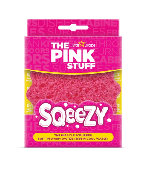 Gąbka „Sqeezy pink“. Gąbki