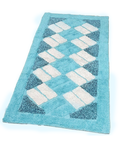 Dywan "Blue Diamond Mosaic Rug"
