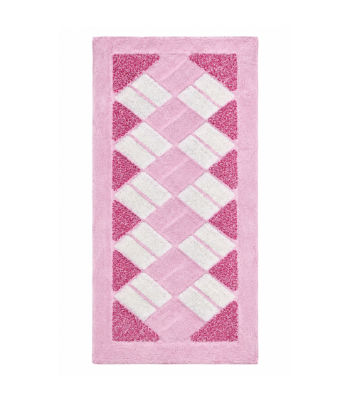 Dywan "Rose Diamond Mosaic Rug". Maty łazienkowe