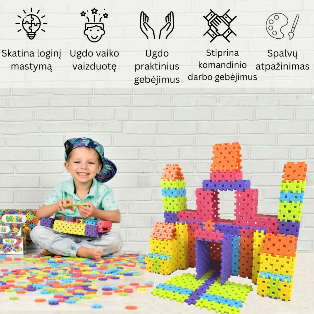 Konstruktor dla dzieci „Crisscross 150“