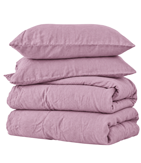 Lniana pościel "Linen Blushfade". Pościel Lniana