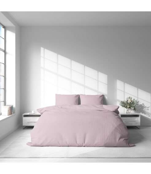 Lniana pościel "Linen Rose". Pościel Lniana