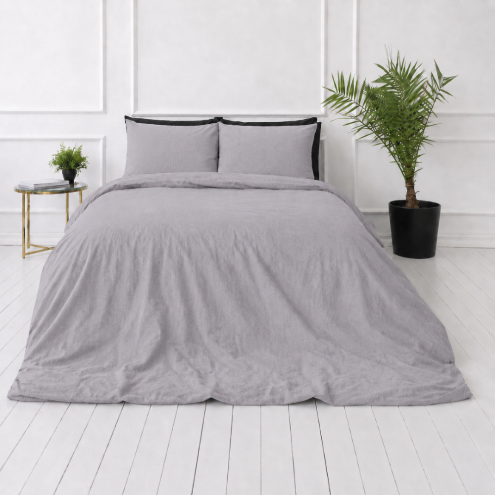 Pościel lniana „Linen Pearl“. Pościel 150x200, 140x200 cm, 150x200 cm, 160x200 cm, 180x200 cm, 200x200 cm, 200x220 cm, 220x240 cm. Pastelowy szaro-fioletowy komplet pościeli do minimalistycznej sypialni. Pościel lniana „Linen Pearl“. Pościel 150x200, 140x200 cm, 150x200 cm, 160x200 cm, 180x200 cm, 200x200 cm, 200x220 cm, 220x240 cm. Pastelowy szaro-fioletowy komplet pościeli do minimalistycznej sypialni.