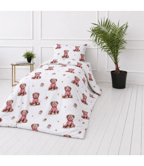 Pościel muślinowa "Fluffy Bear muslin“. Pościel Dla Dzieci