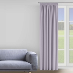 Zasłony nocne "Purple". Zasłony, 150x275 cm. Eleganckie fioletowe zasłony, dodające królewskiego i wyrafinowanego charakteru twojej przestrzeni.