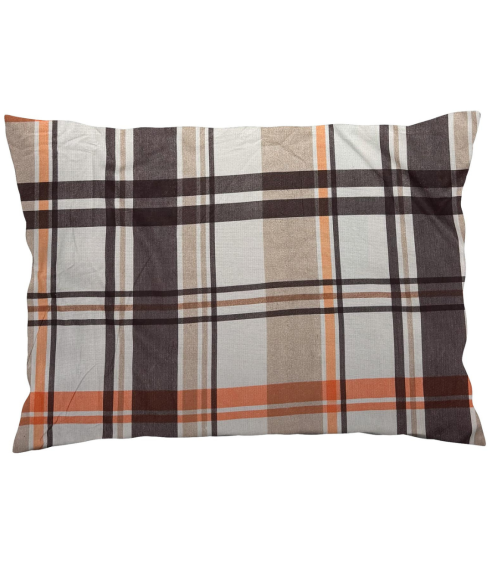 Poszewki na poduszki „Brownstone Grid“. Poszewka na poduszkę 50x70