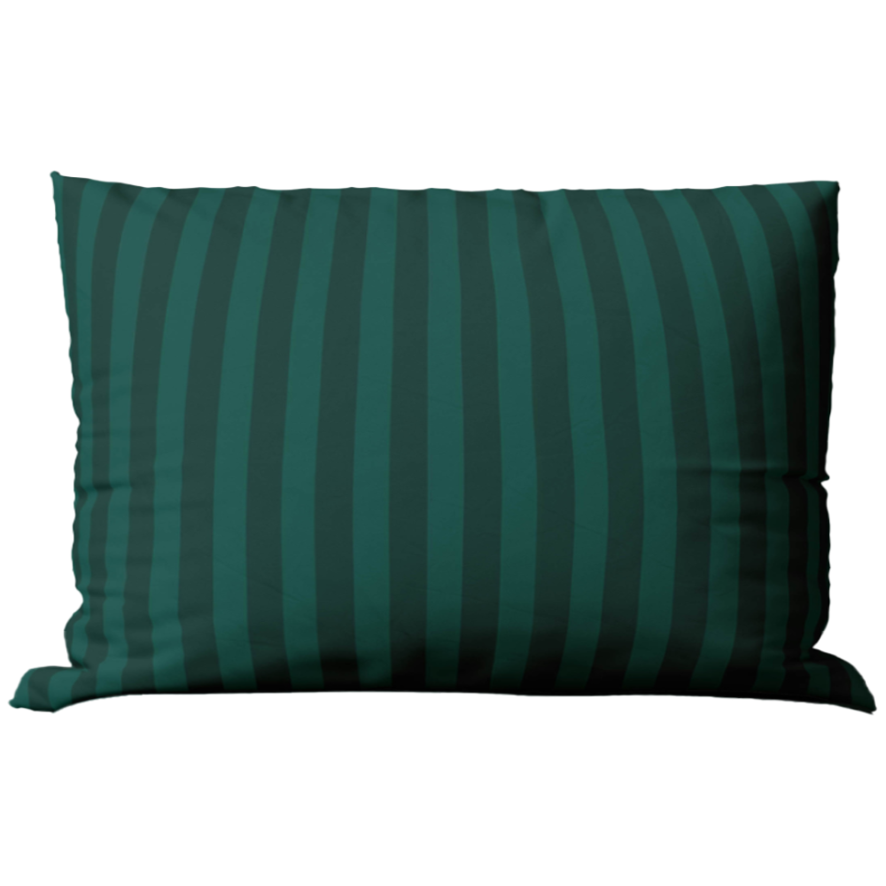 Poszewki na poduszki "Green Stripes". Poszewka na poduszkę 50x70