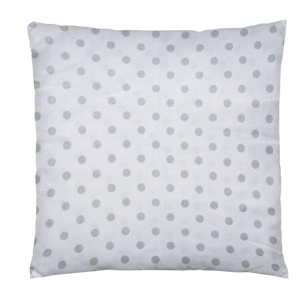 Poszewki na poduszki „Grey dots“. Poszewki dekoracyjne