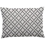 Poszewki na poduszki „Grey Retro Rings“. Poszewka na poduszkę 50x70 Poszewki na poduszki „Grey Retro Rings“. Poszewka na poduszkę 50x70