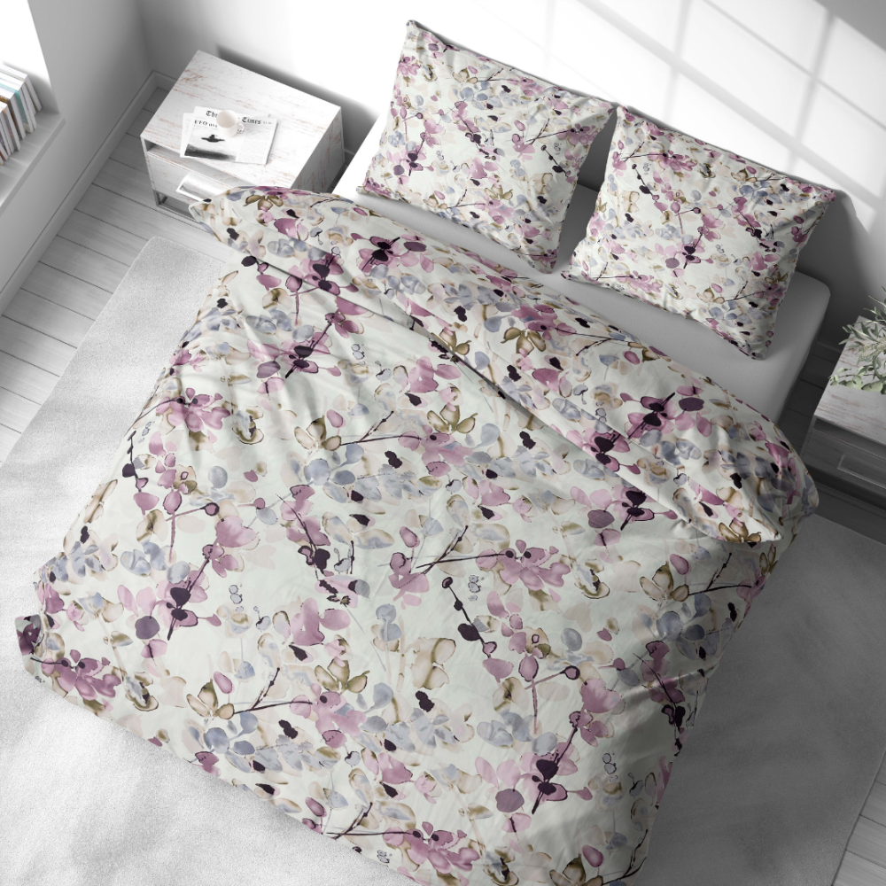 Poszewki na poduszki "Serene Leaves"