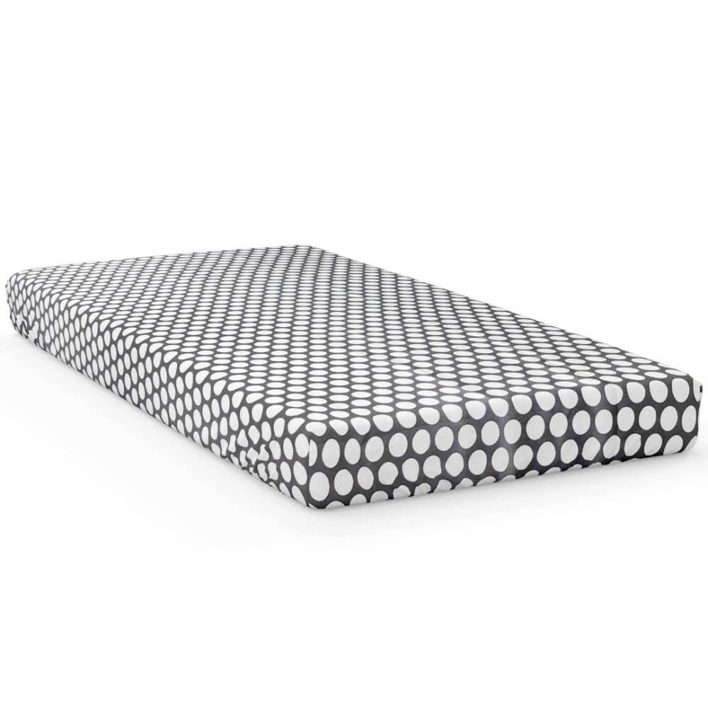 Prześcieradło „Grey Ripple“. Prześcieradła z gumą, 80x200 cm, 90x200 cm, 120x200 cm, 140x200 cm, 160x200 cm, 180x200 cm