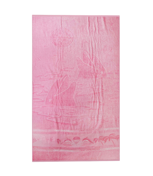 Ręcznik plażowy "Pink dolphin“. Ręczniki