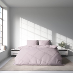 Pościel bawełniana „Ash rose“. Pościel hotelowa, 140x200 cm, 160x200 cm, 200x200 cm, 200x220 cm, 220x240 cm. Elegancki zestaw pościeli z różą jesionową do szykownej i zachęcającej sypialni.