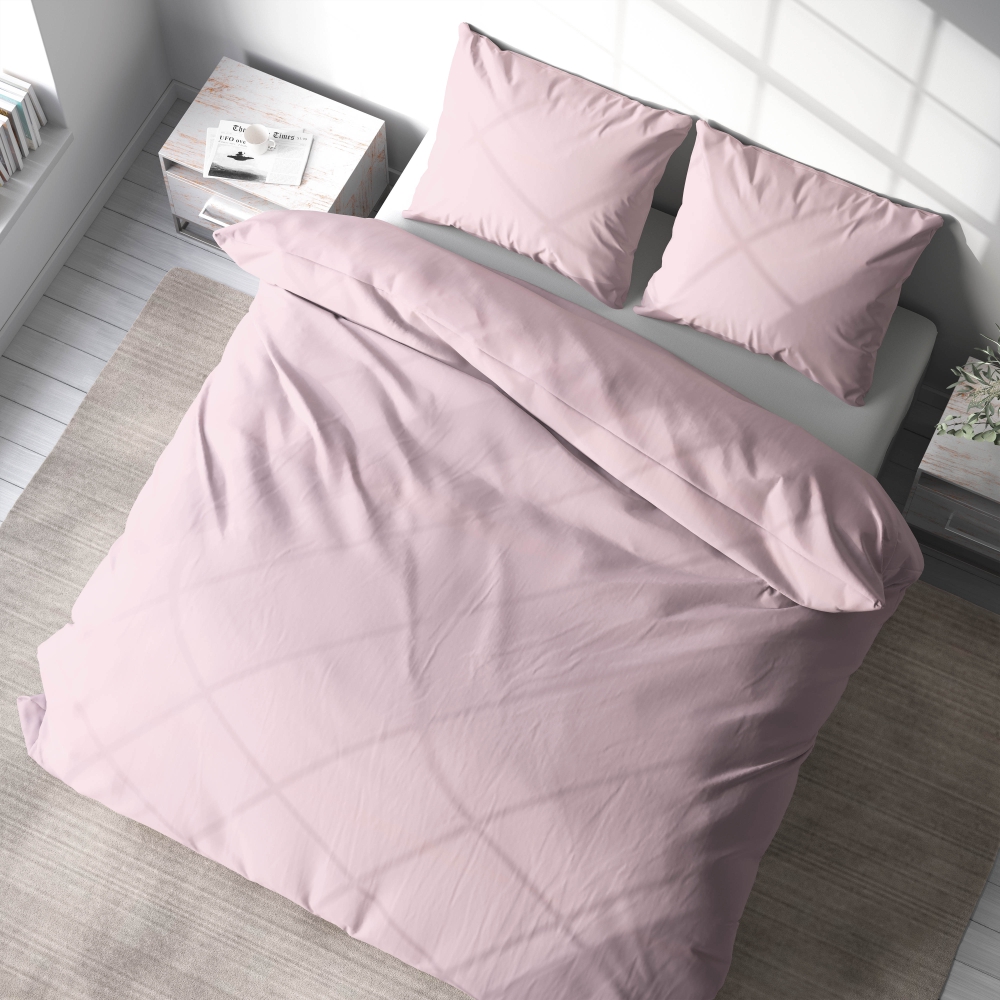 Komplet pościeli "Piggy". Pościel hotelowa, 140x200 cm, 200x200 cm, 200x220 cm, 220x240 cm. Stylowy różowy zestaw pościeli, dodający odrobinę koloru do wystroju sypialni.