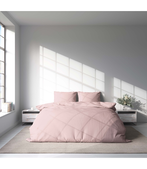 Komplet pościeli "Crystal pink". Pościel hotelowa