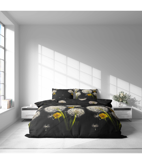 Komplet pościeli „Dandelion Night“. Komplety pościeli 140x200