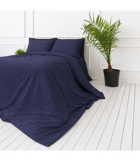 Komplet pościeli "Deep cobalt". Pościel hotelowa