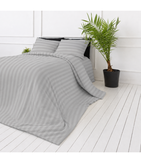 Komplet pościeli „Grey Stripes“. Pościel hotelowa