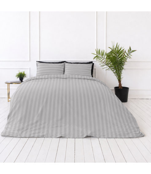 Komplet pościeli „Grey Stripes“. Pościel hotelowa