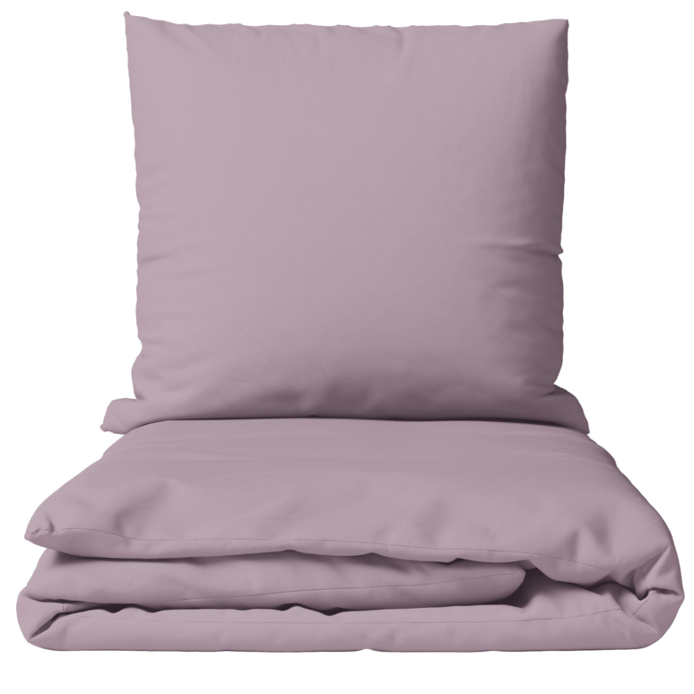 Pościel bawełniana „Keepsake Lilac“. Pościel bawełniana, 140x200 cm, 200x200 cm, 200x220 cm. Ten komplet pościeli w subtelnym, jasnym odcieniu fioletu przypominającym lawendę, wprowadza uczucie spokoju i komfortu.