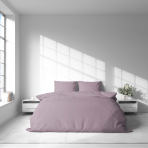 Pościel bawełniana „Keepsake Lilac“. Pościel bawełniana, 140x200 cm, 200x200 cm, 200x220 cm. Elegancki kolor lawendy i subtelny design idealnie pasują do każdego wnętrza.