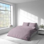 Pościel bawełniana „Keepsake Lilac“. Pościel bawełniana, 140x200 cm, 200x200 cm, 200x220 cm. Ten komplet pościeli charakteryzuje się delikatnym kolorem lawendy, który wprowadza poczucie komfortu i spokoju do sypialni.
