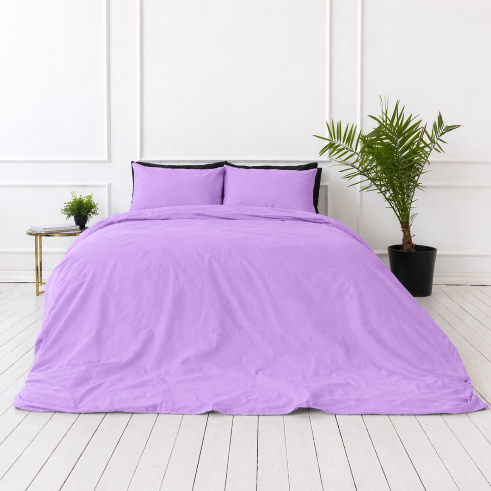 Pościel bawełniana „Keepsake Lilac“. Pościel jednokolorowa, 140x200 cm, 150x200 cm, 160x200 cm, 180x200 cm, 200x200 cm, 200x220 cm, 220x240 cm. Delikatny i spokojny kolor lawendy nadaje temu kompletowi pościeli ciepło i elegancję w twojej sypialni. Pościel bawełniana „Keepsake Lilac“. Pościel jednokolorowa, 140x200 cm, 150x200 cm, 160x200 cm, 180x200 cm, 200x200 cm, 200x220 cm, 220x240 cm. Delikatny i spokojny kolor lawendy nadaje temu kompletowi pościeli ciepło i elegancję w twojej sypialni.