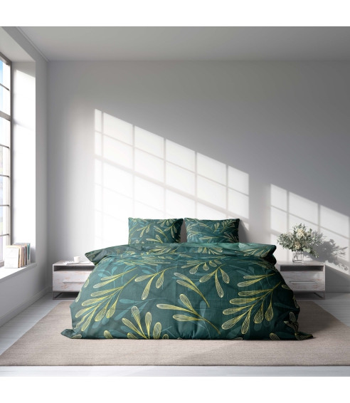 Pościel satyna bawełniana "Premium Laurel". Pościel Satynowa Premium