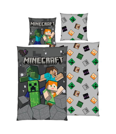 Pościel bawełniana „Minecraft“. Pościel bawełniana