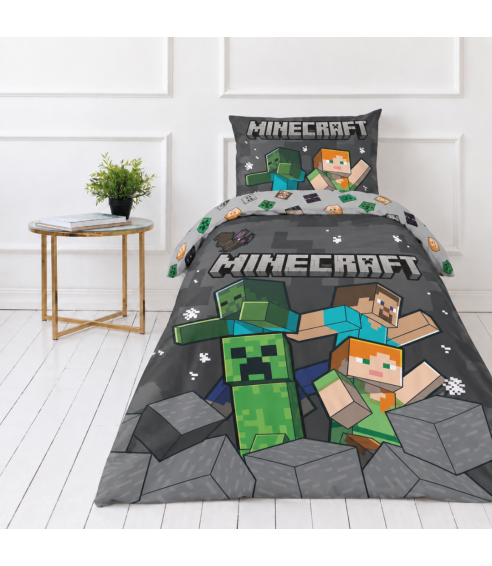 Pościel bawełniana „Minecraft“. Pościel bawełniana