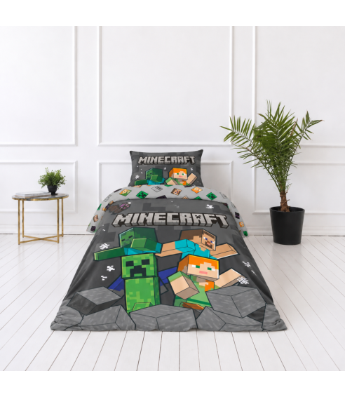 Pościel bawełniana „Minecraft“. Pościel bawełniana