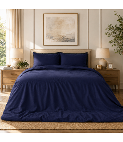 Komplet pościeli "Navy". Pościel hotelowa