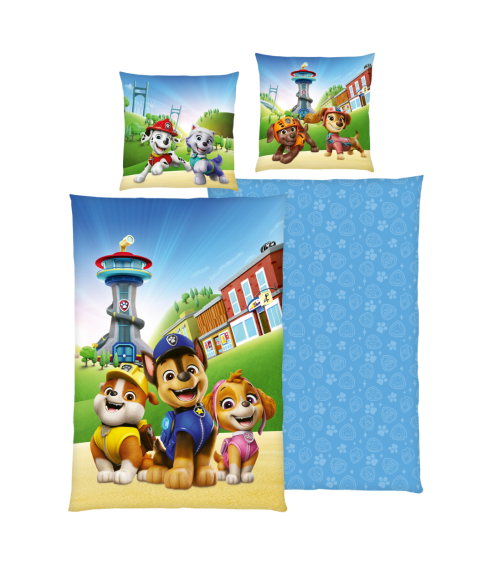Pościel bawełniana „Paw Patrol Blue“. Pościel bawełniana