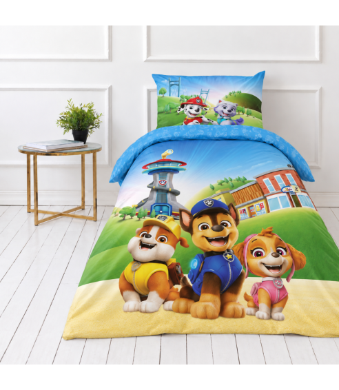 Pościel bawełniana „Paw Patrol Blue“. Pościel bawełniana