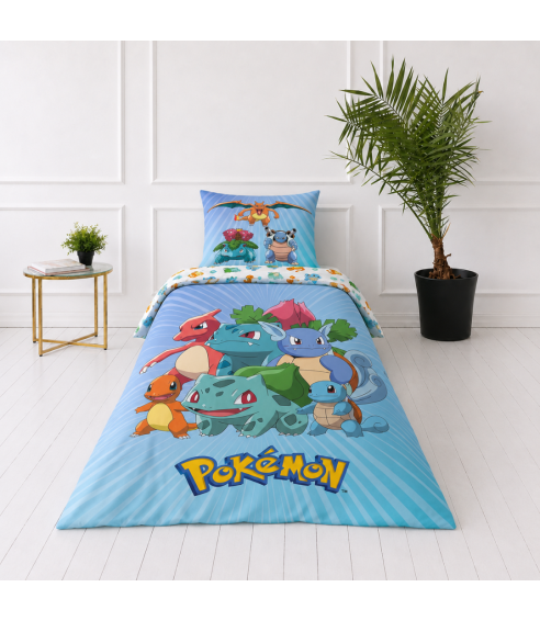 Pościel bawełniana „Pokemon“. Pościel bawełniana