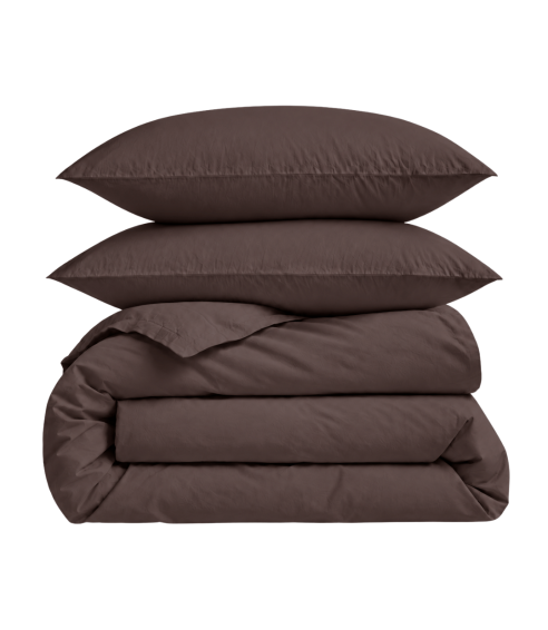Pościel perkal „Brown Percale“. Pościel Perkal