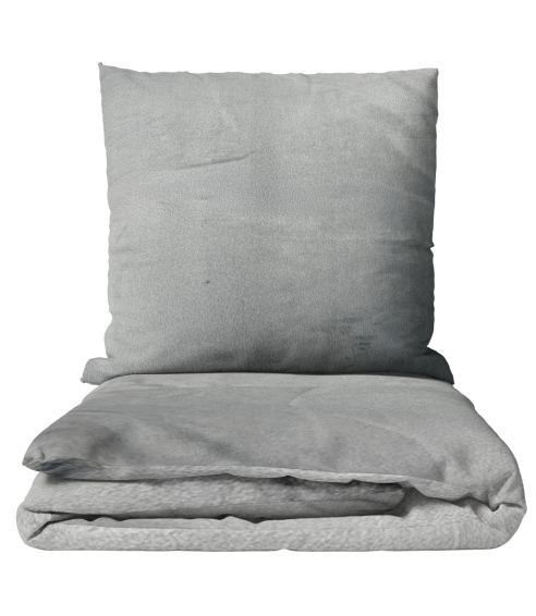 Pościel z pluszu „Minky Grey Solid“. Komplety pościeli 200x220