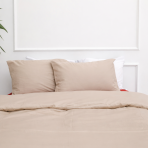 Pościel satyna bawełniana PREMIUM „Classic coffee“. Pościel 150x200, 140x200 cm, 150x200 cm, 160x200 cm, 180x200 cm, 200x200 cm, 200x220 cm, 220x240 cm