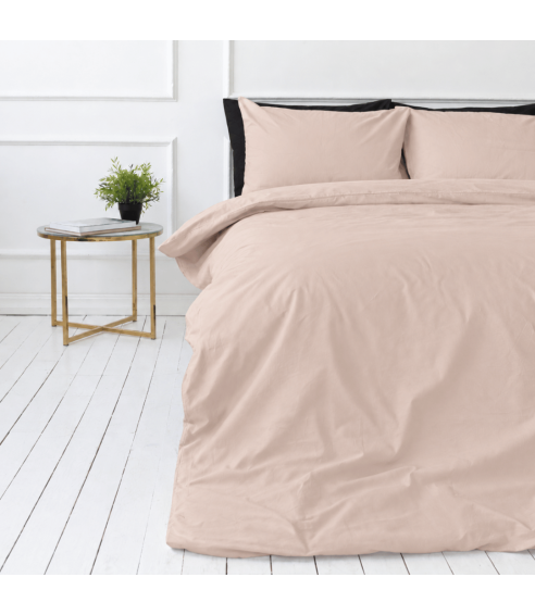 Pościel satyna bawełniana PREMIUM „Classic coffee sateen“. Pościel Satynowa