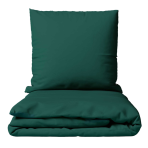 Pościel satyna bawełniana PREMIUM „Dark green sateen“. Pościel 150x200, 140x200 cm, 150x200 cm, 160x200 cm, 180x200 cm, 200x200 cm, 200x220 cm, 220x240 cm. Luksusowy satynowy komplet pościeli w ciemnozielonym kolorze.