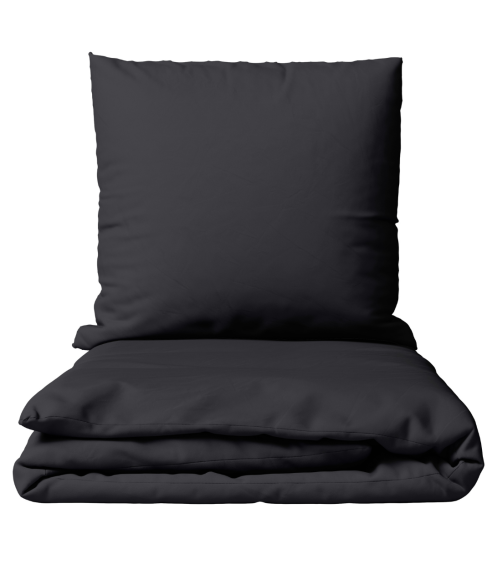Pościel satyna bawełniana PREMIUM "Graphite Satin“. Pościel Satynowa Premium
