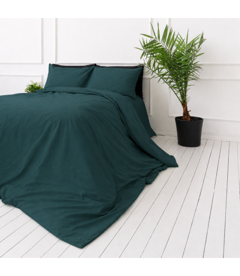 Pościel satyna bawełniana PREMIUM "Green Sateen“. Pościel Satynowa