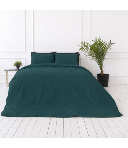 Pościel satyna bawełniana PREMIUM "Green Sateen“. Pościel Satynowa
