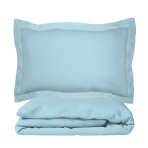 Pościel satyna bawełniana PREMIUM „Ice blue“. Pościel Satynowa Premium, 200x200 cm, 200x220 cm