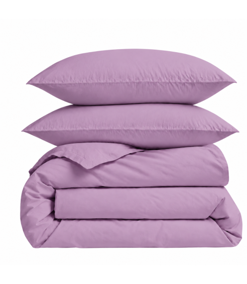Pościel satyna bawełniana PREMIUM "Lilac Sateen“. Pościel Satynowa